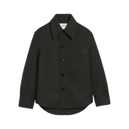 Ami Paris Long Sleeved Buttoned Jacket