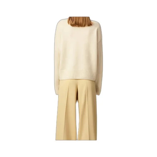 Wool And Cashmere Funnel Neck Sweater