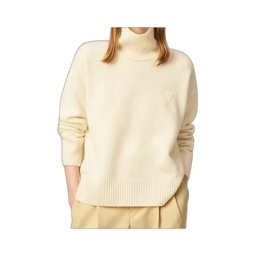 Wool And Cashmere Funnel Neck Sweater