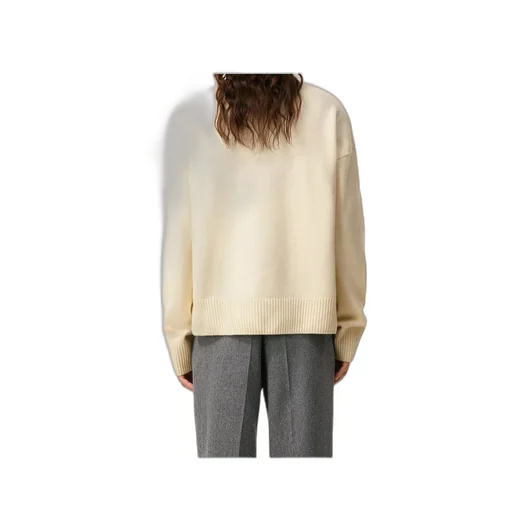 Wool And Cashmere Funnel Neck Sweater