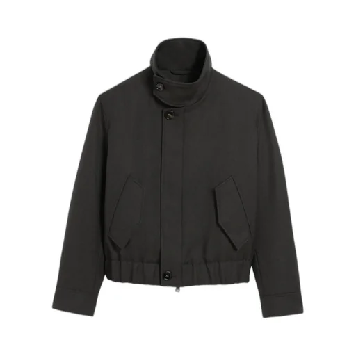 Harrington Wool Gabardine Jacket