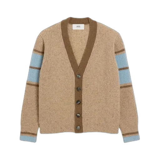 Ami College V-Neck Cardigan