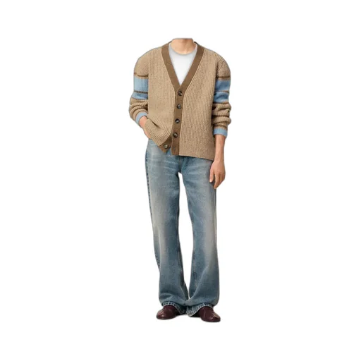 Ami College V-Neck Cardigan