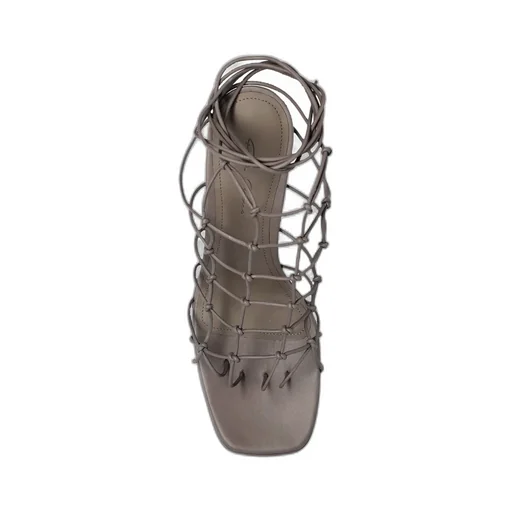 Rick Owens Hollywood Runway Web Platform Sandals