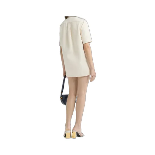 Patou Short Sleeve Zip Dress