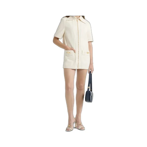 Patou Short Sleeve Zip Dress