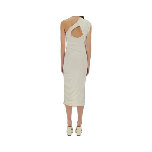 Rick Owens Lilies One-Shoulder Midi Dress