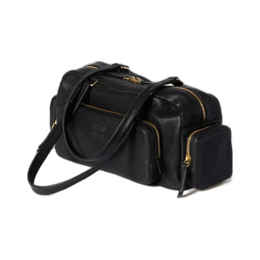 Pocket Washed Nappa Leather Bag