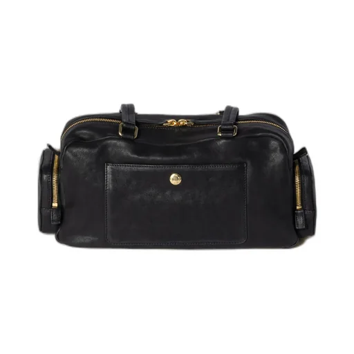 Pocket Washed Nappa Leather Bag