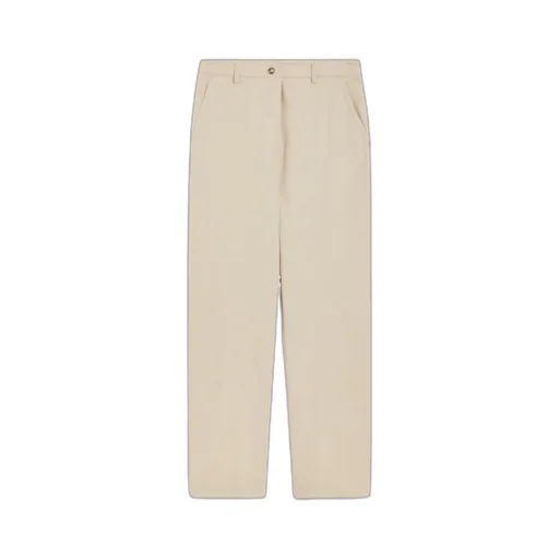 Pure Cotton Wide-Leg Trousers