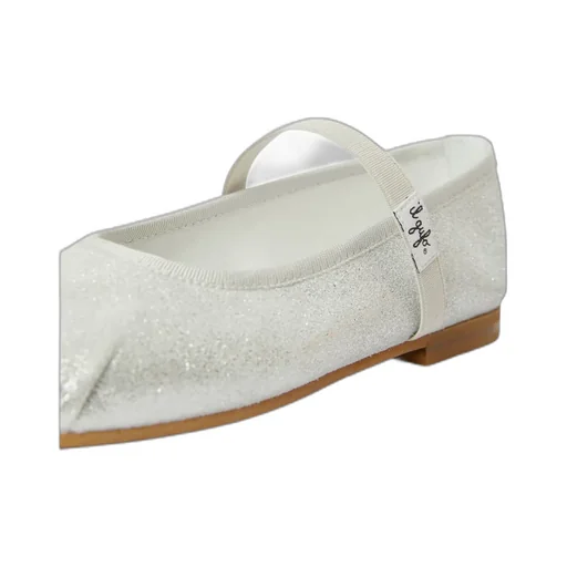 Ballet Flats With Elastic Strap