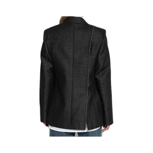 Seam-Embellished Blazer