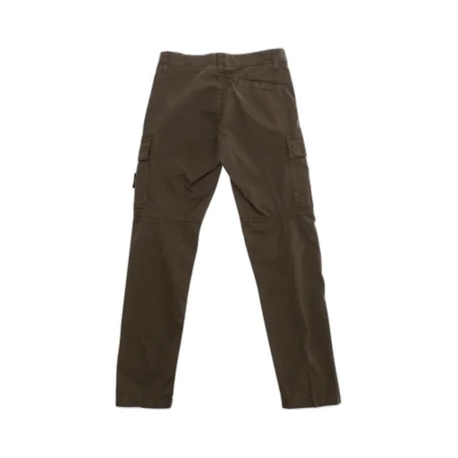 Stone Island Junior Logo Patch Cargo Pants