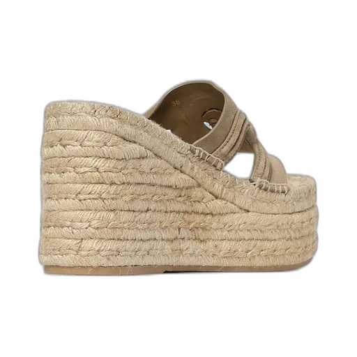 Versace Slip-On Wedge Sandals