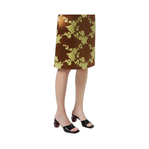Versace Square-Toe Slip-On Sandals