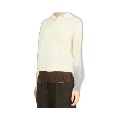Wool Polo Top