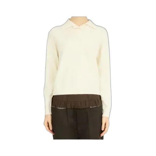 Wool Polo Top