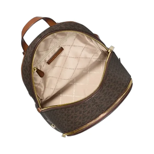 Rhea Medium Signature Logo Backpack