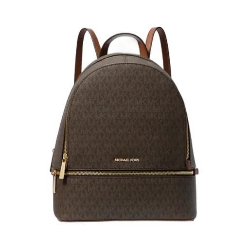 Rhea Medium Signature Logo Backpack
