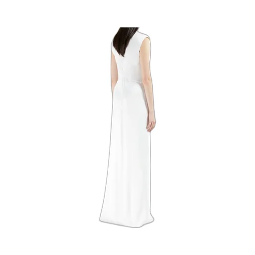 Envers Satin Draped Dress