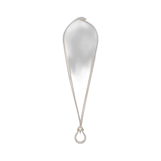 Necklace With Monogram Pendant