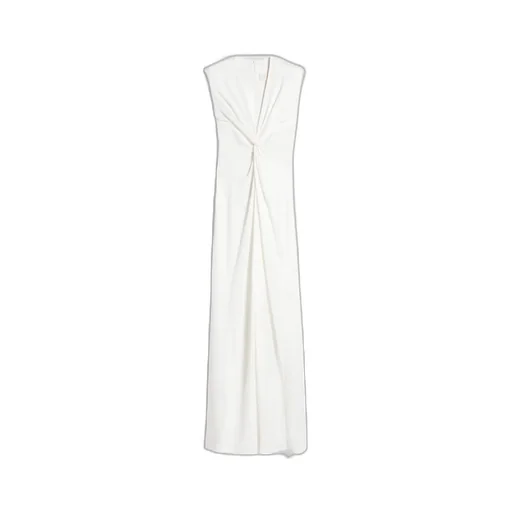 Envers Satin Draped Dress