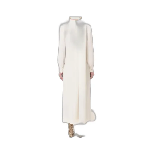 Cady Couture Midi Dress With Feathers