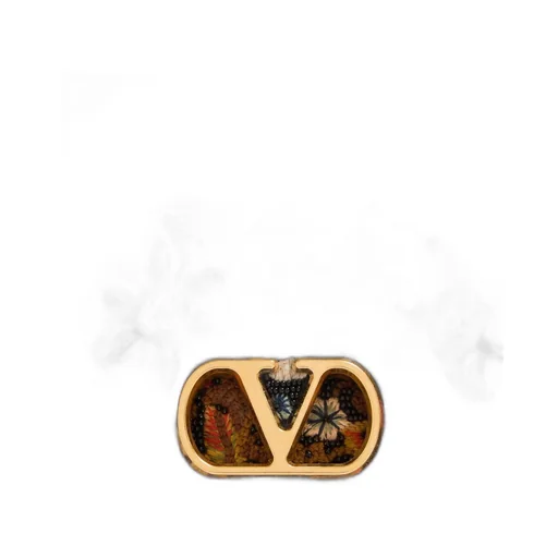 Valentino Garavani Vain Small Embroidered Shoulder Bag