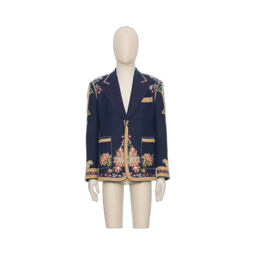 Long-Sleeved Suit Coat