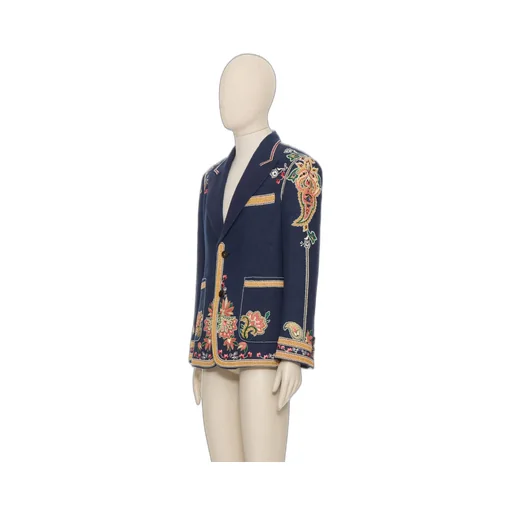 Long-Sleeved Suit Coat