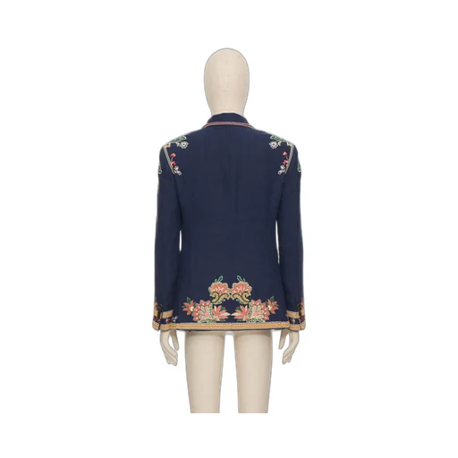 Long-Sleeved Suit Coat