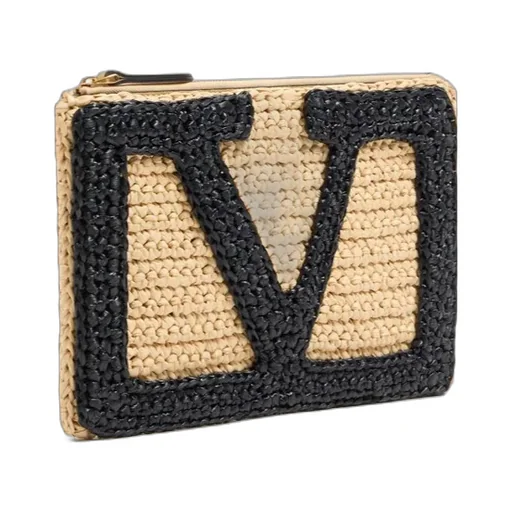 Valentino Garavani Vlogo Zipped Clutch Bag