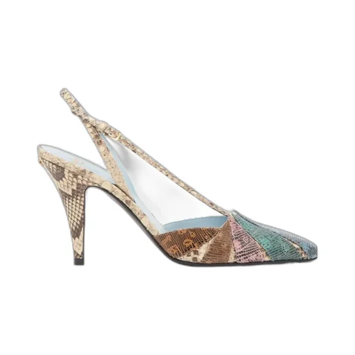 Pointed High-Heeled Sandals
