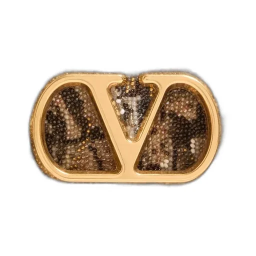 Valentino Garavani Vain Embroidered Shoulder Bag