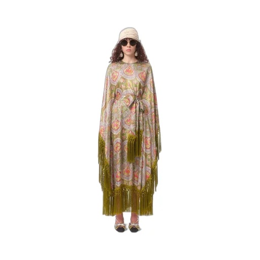 Round-Collar Long-Sleeved Dress