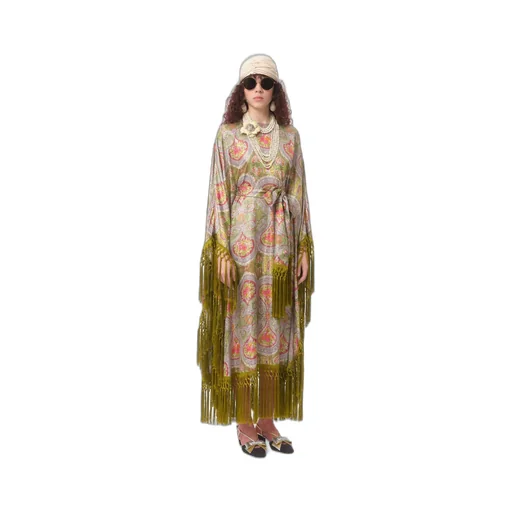 Round-Collar Long-Sleeved Dress