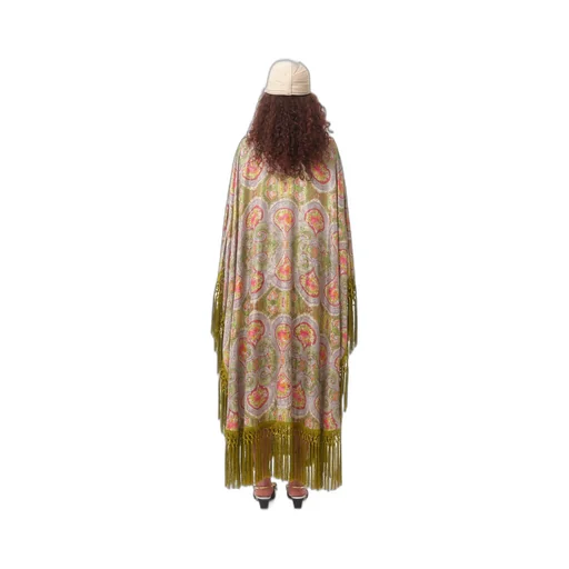 Round-Collar Long-Sleeved Dress