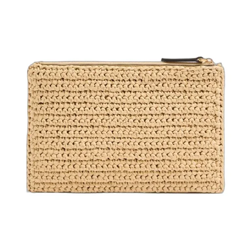 Valentino Garavani Vlogo Zipped Clutch Bag