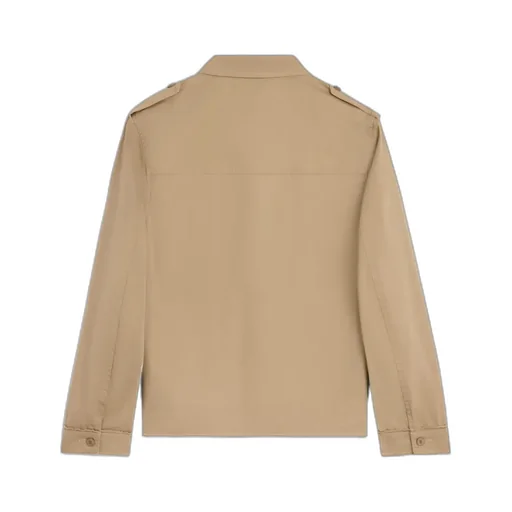 Saharienne Jacket In Cotton Linen