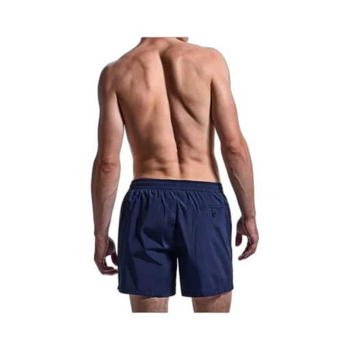 Giorgio Armani Logo Patch Drawstring Swim Shorts