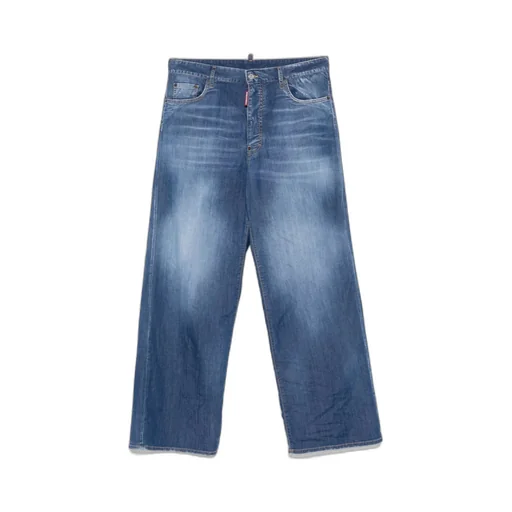 Dsquared2 Summer Lovers Medium Wash Loose Jeans