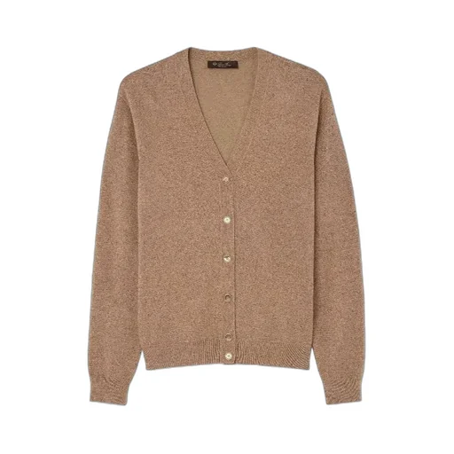 Long-Sleeved Knitted Cardigan
