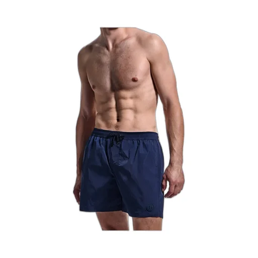 Giorgio Armani Logo Patch Drawstring Swim Shorts
