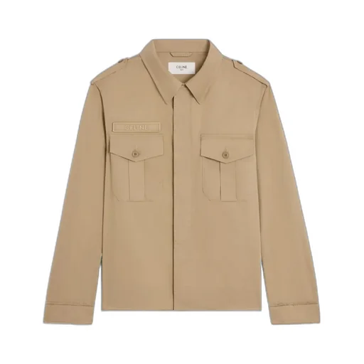 Saharienne Jacket In Cotton Linen