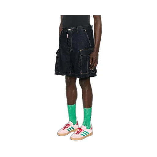 Dsquared2 Summer Lovers Denim Cargo Shorts
