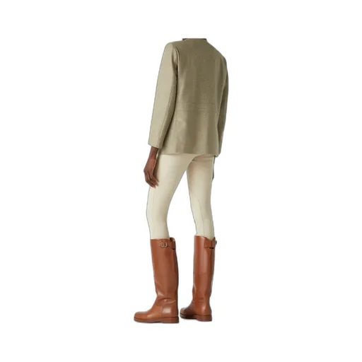 New-Cut Wool Cashmere Button Stand-Collar Casual Jacket