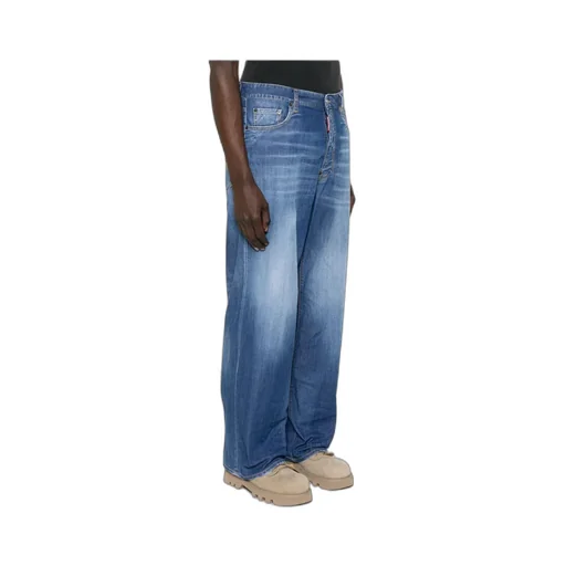 Dsquared2 Summer Lovers Medium Wash Loose Jeans
