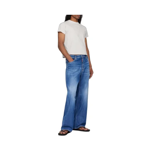 Dsquared2 Summer Lovers Medium Wash Loose Jeans