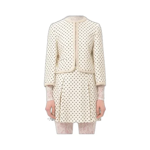 Valentino	Supergran Polka Dot Printed Blazer
