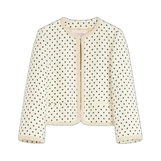 Valentino	Supergran Polka Dot Printed Blazer